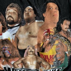 WWE Wrestle Mania Super Stars Legends Retro Graphic Shirt Hulk Hogan Andre Giant