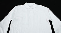Galaxy By Harvic Men’s L/S Crew Neck Basic Henley T-Shirt EJ2 White Size XL NWT