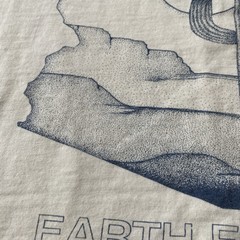 Vintage 80s EARTH FIRST! Tee Shirt Medium Radical Environmental Activism 1987 ✊