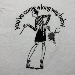 Vintage 70s Hanes You’ve Come A Long Way Baby Virginia Slims T-Shirt – Medium
