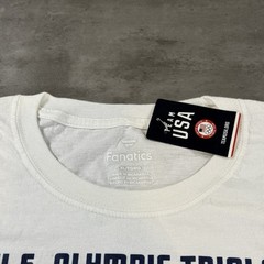 USA Olympic Boxing Team Mens Extra Large XL White MMA Training Gym Cotton Tee