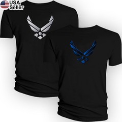 USAF T-Shirt US Air Force PT Physical Training Military Gym Workout JUF03
