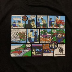 Y2K Sky Cyberwear Black Belt Jones Clobber the Mob Black XL TShirt