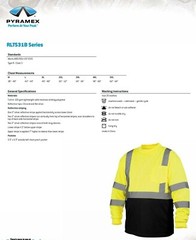 HI VIS ANSI CLASS 3 REFLECTIVE LONG SLEEVE ROAD WORK VISIBILITY SAFETY T SHIRT
