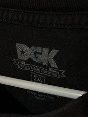 Mens Black DGK Cop Chase “All Day Everyday” Graphic Tshirt Sz 2XL