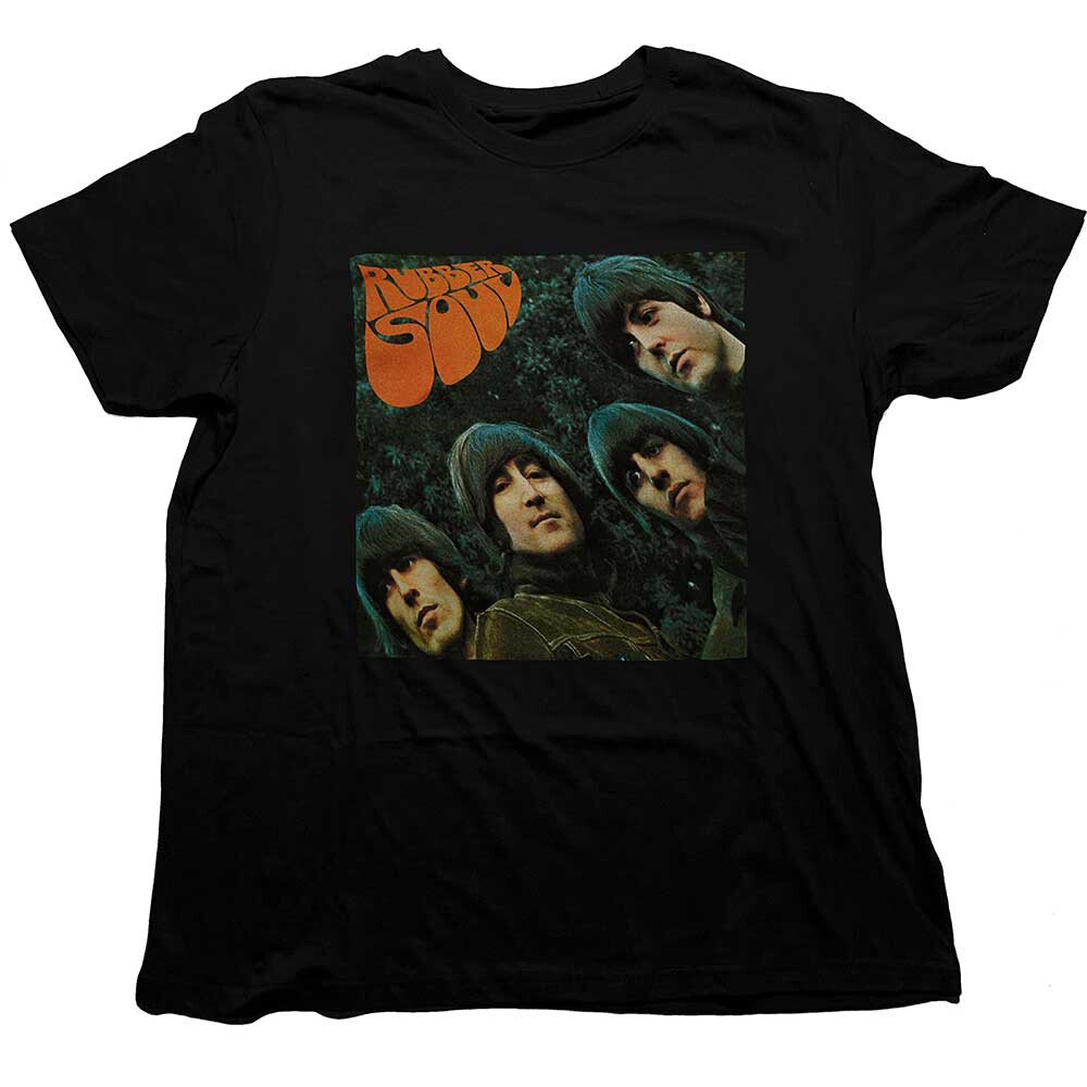 The Beatles – Rubber Soul Album Cover – Black T-shirt
