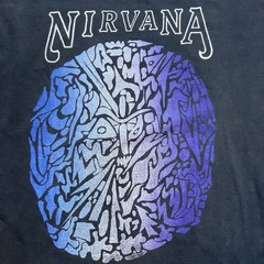 Vintage 90s Nirvana Roskilde Shirt Nevermind Tour Grunge Band Longsleeve