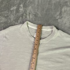 RAG & BONE Henley Shirt Mens Sz XL Tan Made in Peru Heather Beige Button Casual
