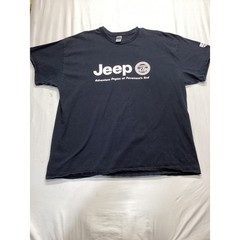 Gildan Jeep Trail Rated 4×4 Black Graphic T-Shirt Mens 2XL Adventure Tee