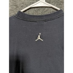 Jordan Brand Wings Logo Graphic T-Shirt Mens 3XL Navy Blue Yellow Jumpman 0958
