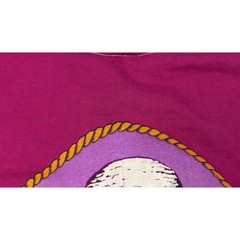 Panama Jack Vintage Long Sleeve T-Shirt M READ SPOTS Pink Sun Tan Products USA