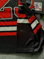VTG 90’s Romwe Los Angeles #23 CHICAGO Sports Racing Hockey Jersey L/S T-Shirt L