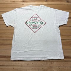 Vintage 1993 Sigma Chi University Florida Crawfish Boil Pocket T-Shirt USA – XL