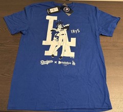 LIMITED EDITION Official LA Dodgers x Hololive Night 2025 T-Shirt – IRyS Large