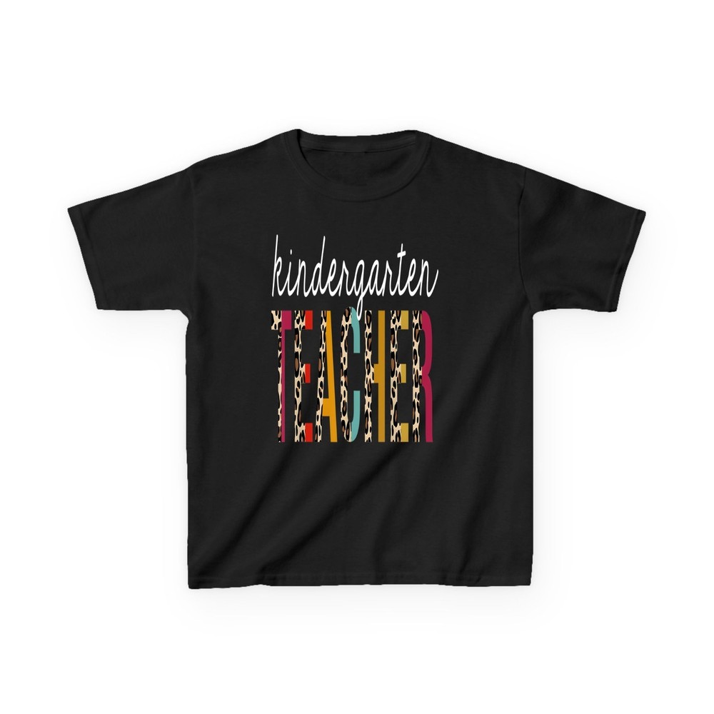 Kindergarten Teacher Leopard Funny Teaching T-Shirt