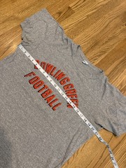 Vintage Champion Bowling Green Football Shirt Men’s Large Cotton Rayon Blend Vtg