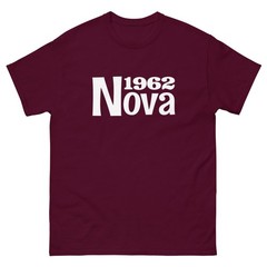 1962 CHEVY NOVA T-SHIRT sizes SMALL thru 5XL CHOOSE FROM 10 COLORS!