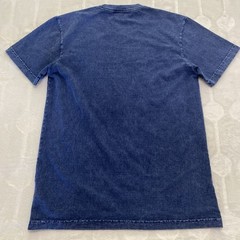 American Giant Men’s Vintage Crew Tee T-Shirt Small Blue Mineral Wash Made USA