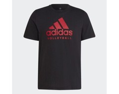 New Comfy Extra Large Black and Red Adidas Aeroready Volleyball XL Shirt H49038