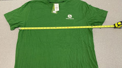 John Deere Mens Short Sleeve Graphic Tee Modern Tractor-Green -X-Large NWT D2