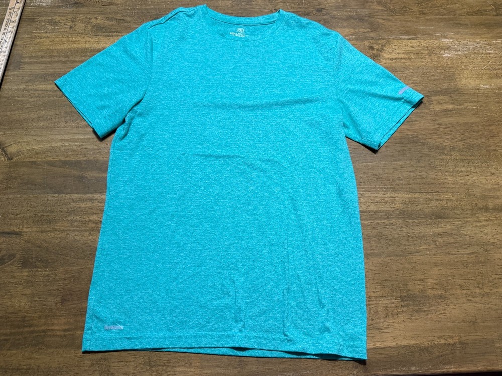 Athletic Works Shirt, Men’s Size Small, Green Regular Fit Athletic Wear Shirt