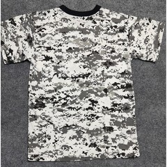 Rothco Mens Digital Camo T-Shirt White Gray Black Tactical Pixelated Size M