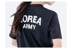 Korea Army ROKA Cooling T-Shirt Military Training Quick Dry Short Sleeve Tee