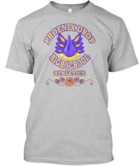 New Aphmau’s Official Phoenix Drop High Gym Good Quality T Shirt MADE IN USA