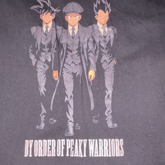 Friking Men’s XL Black Dragon Ball Z Anime Graphic Print Crew Neck T-Shirt