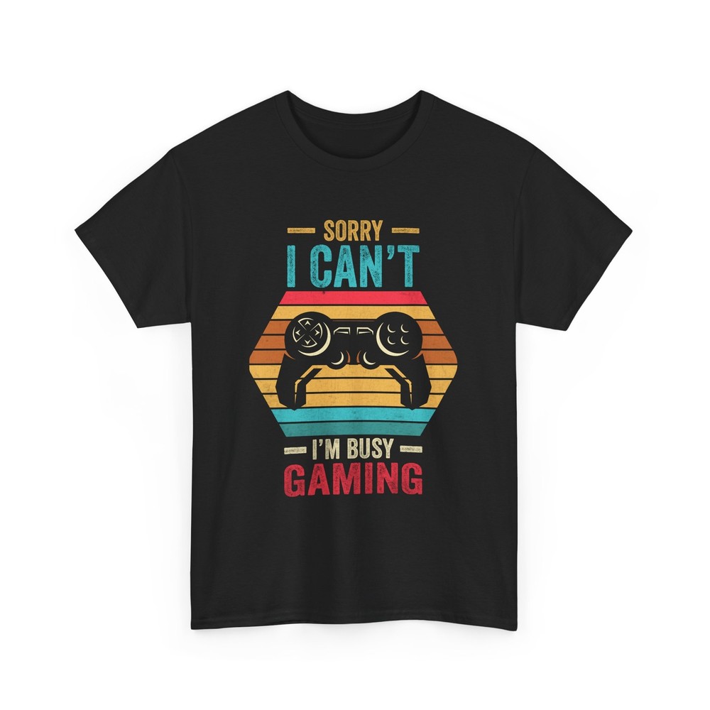 I’m Busy Gaming T-Shirt | Gaming Tee for Gamers | Perfect Shirt for Video Games