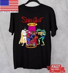 Space Ghost funny Black T-shirt Unisex cotton all sizes S to 345XL