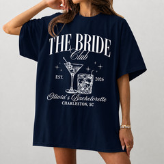 HOT Luxury Bachelorette Party Shirt Custom Text Bridal Crew Tee Gift SummerVibes