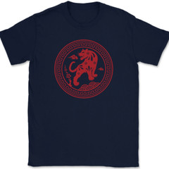 Year of the Tiger T-Shirt Chinese New Year China Graphic Cat Funny Tee