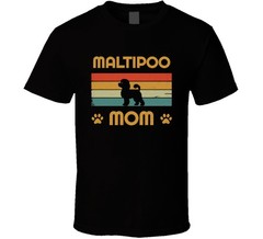 Maltipoo Mom T Shirt Popular Dog Breed Mothers Day Gift Present For Women