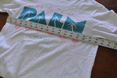 Vintage 80s Hana Palm Resort Maui Hawaii Tropical VTG T-Shirt Small