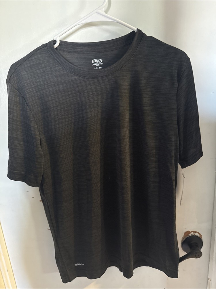 Athletic Works® Men’s Active Performance Jersey T-Shirt “MADE IN USA” Size S