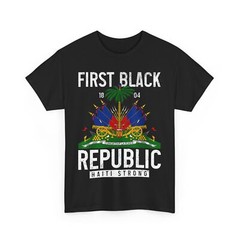 Haiti T-Shirt, Haitian Flag Day Women Men Proud T-Shirt