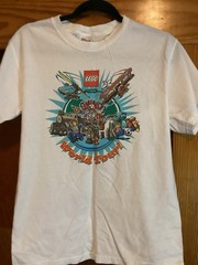Vintage Legos 2001 World Tour Imagination Celebration Graphic T-Shirt. S(34-36)