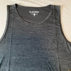 Chubbies Ultimate Tank Top Mens Size L Gray Sleeveless Stretch