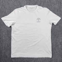 TravisMathew Graphic T-Shirt Mens XL White Palm Tree Beach Established 2007