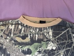 Vintage Mossy Oak Camo Long Sleeve Shirt Mens XL 90s USA Pocket Break Up