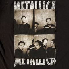 Vintage 1999 Metallica New Year’s Tour XL Shirt Giant Tag Photo Strip Newsted
