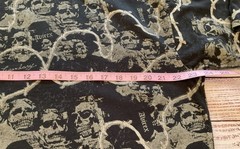 Vintage Avirex T-Shirt Size XL Barbed Wire Mount Rushmore All Over Print Y2k