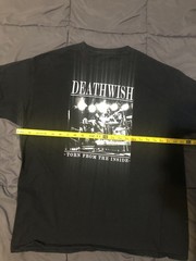 Deathwish Torn From The Inside Black T-shirt Size XL