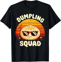 Vintage Dumpling Squad Funny Food Lover T-Shirt