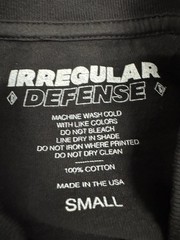 Irregular Defense SC Pantokrator Shirt Mens Small Long Sleeve Black Tactical USA