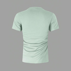 T-Shirt Round Neck Short Sleeve Solid Color Simple & Fashionable Men’s T-Shirt
