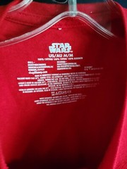 Star Wars Shirt Adult M Red Lando Calrissian Space Capes Disney Parks Mens