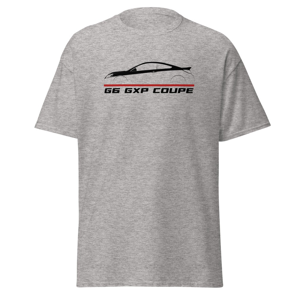 Premium T-Shirt For Pontiac G6 GXP Coupe 2007-2009 Car Fans Birthday Gift Tee