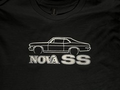 68 69 70 71 72 73 74 Nova SS T Shirt Yenko Muscle Car 350 327 396 427 454 Emblem